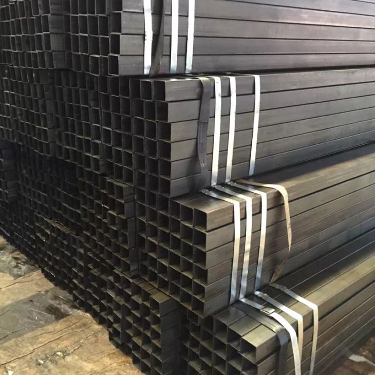 Ms Welded Black Steel Pipe Square Hollow Section Preu de la fàbrica de Tianjin