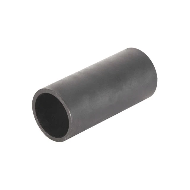 Tubs d'acer rodó soldats en negre Material de carboni